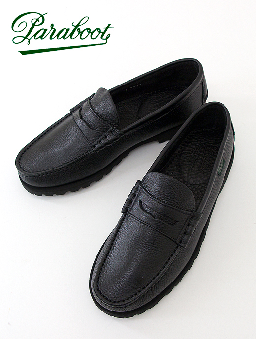 入荷しました Paraboot/パラブーツ ローファー/CORAUX/コロー/RAIDソール par380801-ブラック