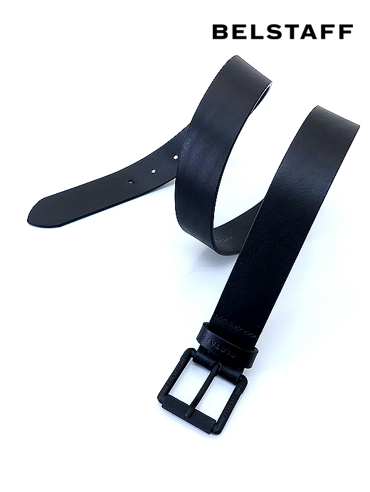 BELSTAFF/ベルスタッフ レザーベルト bel520801-ブラック