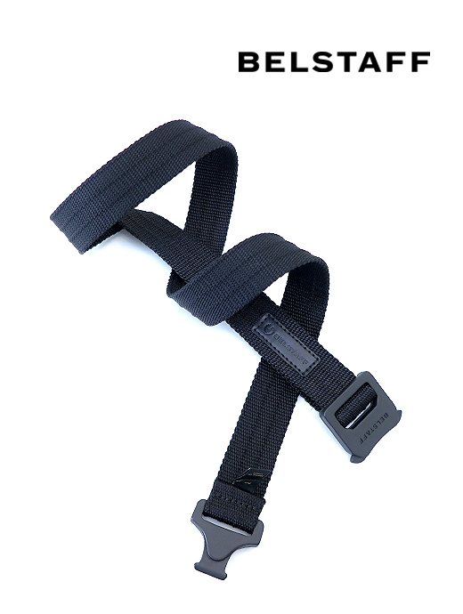 BELSTAFF/ベルスタッフ メッシュクリップベルト bel520812-ブラック
