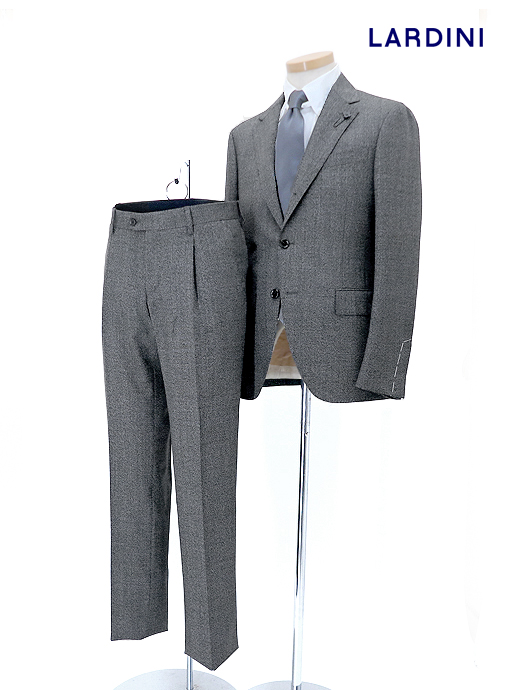 LARDINI/ラルディーニ シングル3Bスーツ/メランジウール lar521601-グレー