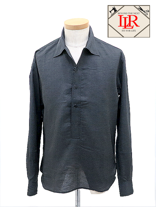 Laboratory of Last Resort/ラボラトリー・オブ・ラスト・リゾート プルオーバーシャツ llr520605-チャコールグレー