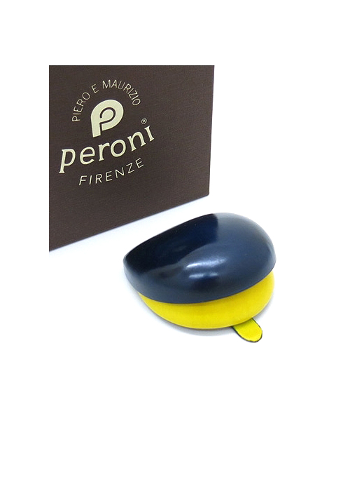 再入荷しました Peroni/ペローニ コインケース/コンビカラー per402006-ネイビー×イエロー