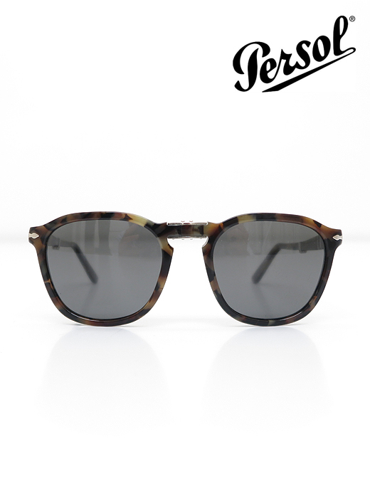 Persol ペルソール サングラス/折り畳みモデル prs481601-カモフラ